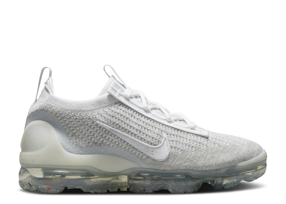 WMNS AIR VAPORMAX 2021 FLYKNIT 'WHITE PURE PLATINUM'