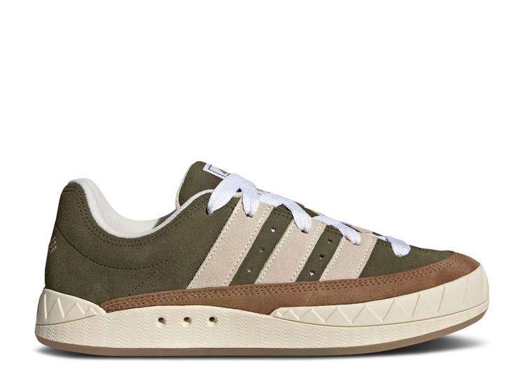 HUMAN MADE X ADIMATIC 'DUST GREEN CREAM WHITE'