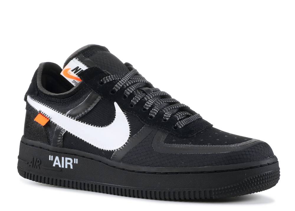 OFF-WHITE X AIR FORCE 1 LOW 'BLACK'